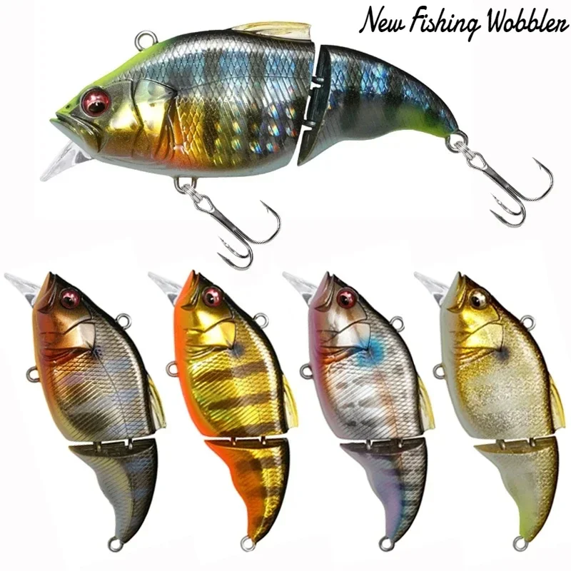 

New Hot 71mm 9.7g Swimbait Float Fishing Lures Crankbait Minnow Swing Fish Top Water Lure Isca Artificial Whopper Plopper Pesca