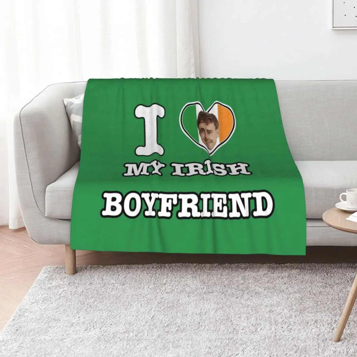 Paul Mescal Irish Boyfriend Throw Blanket Summer Weighted Single bed plaid Baby Kid'S Blankets