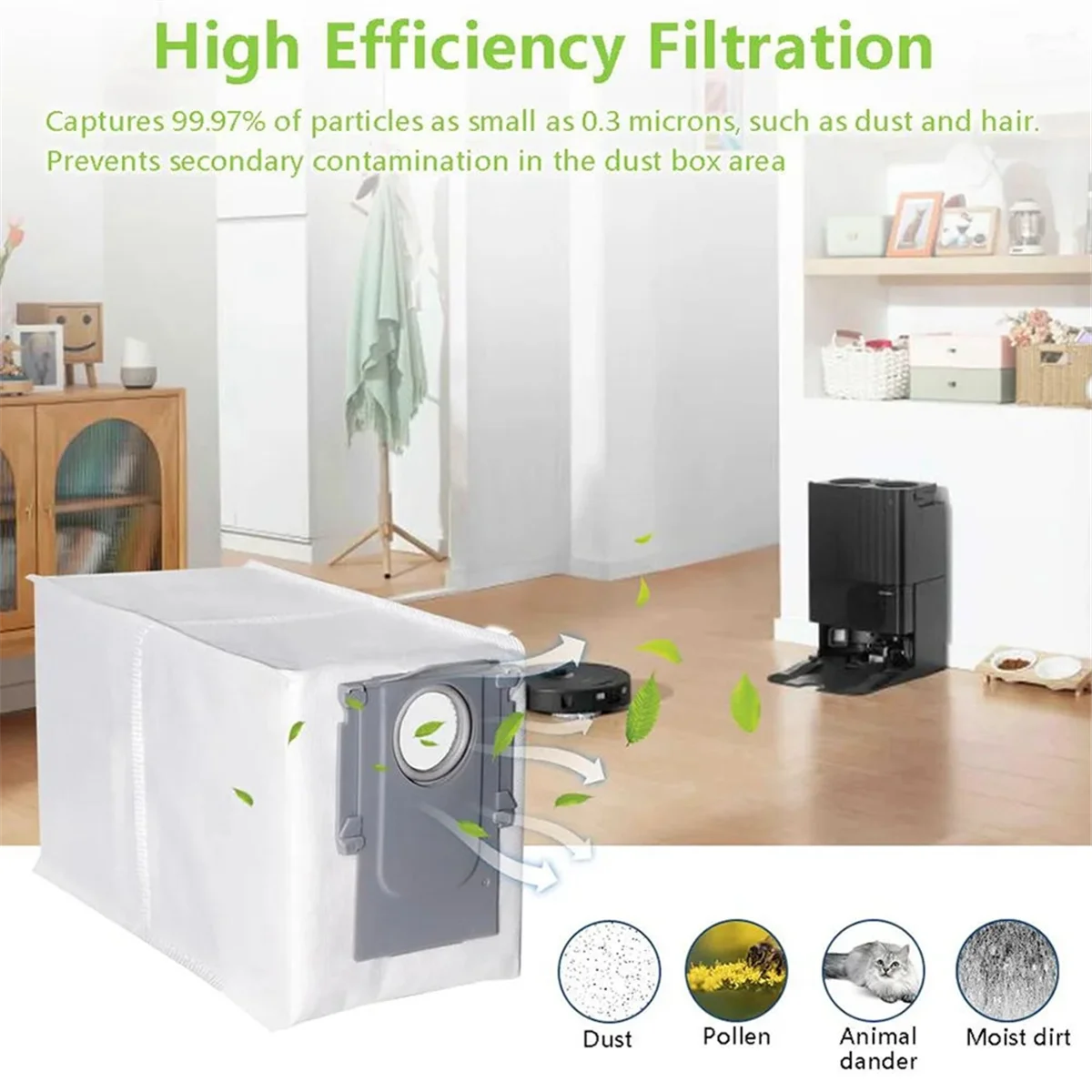 A14G-16PCS пылесборник для S8 Maxv Ultra/Q/Q Maxv/Q S/Q Pro/S8 Max Ultra/Q Master Vacuum Parts