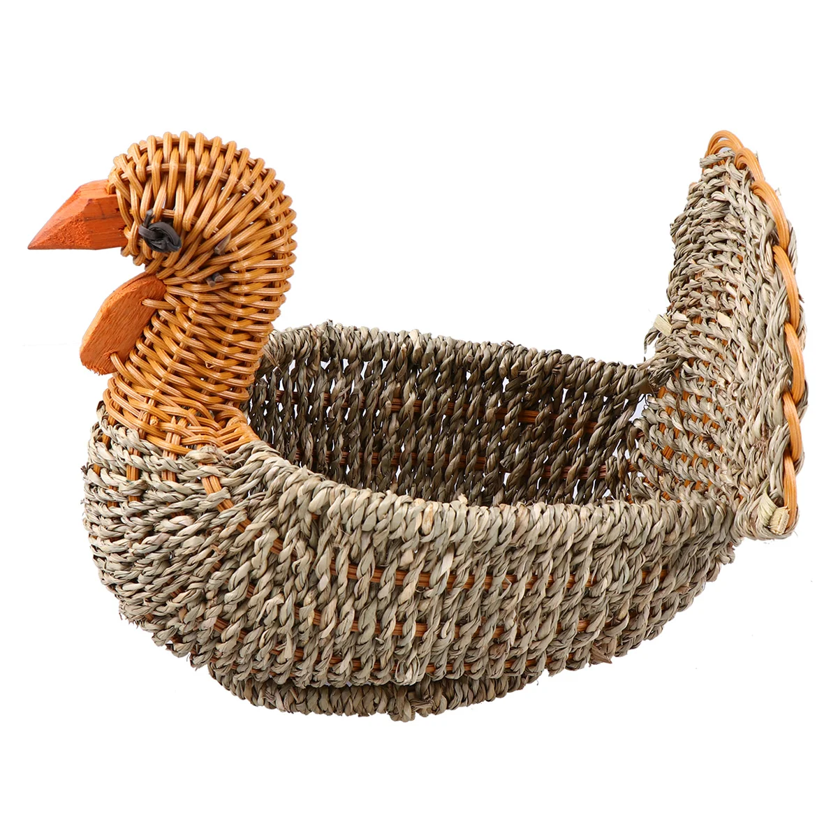 

House Storage Basket Debris Fall Decorations for Home Woven Organizer Hamper Animal