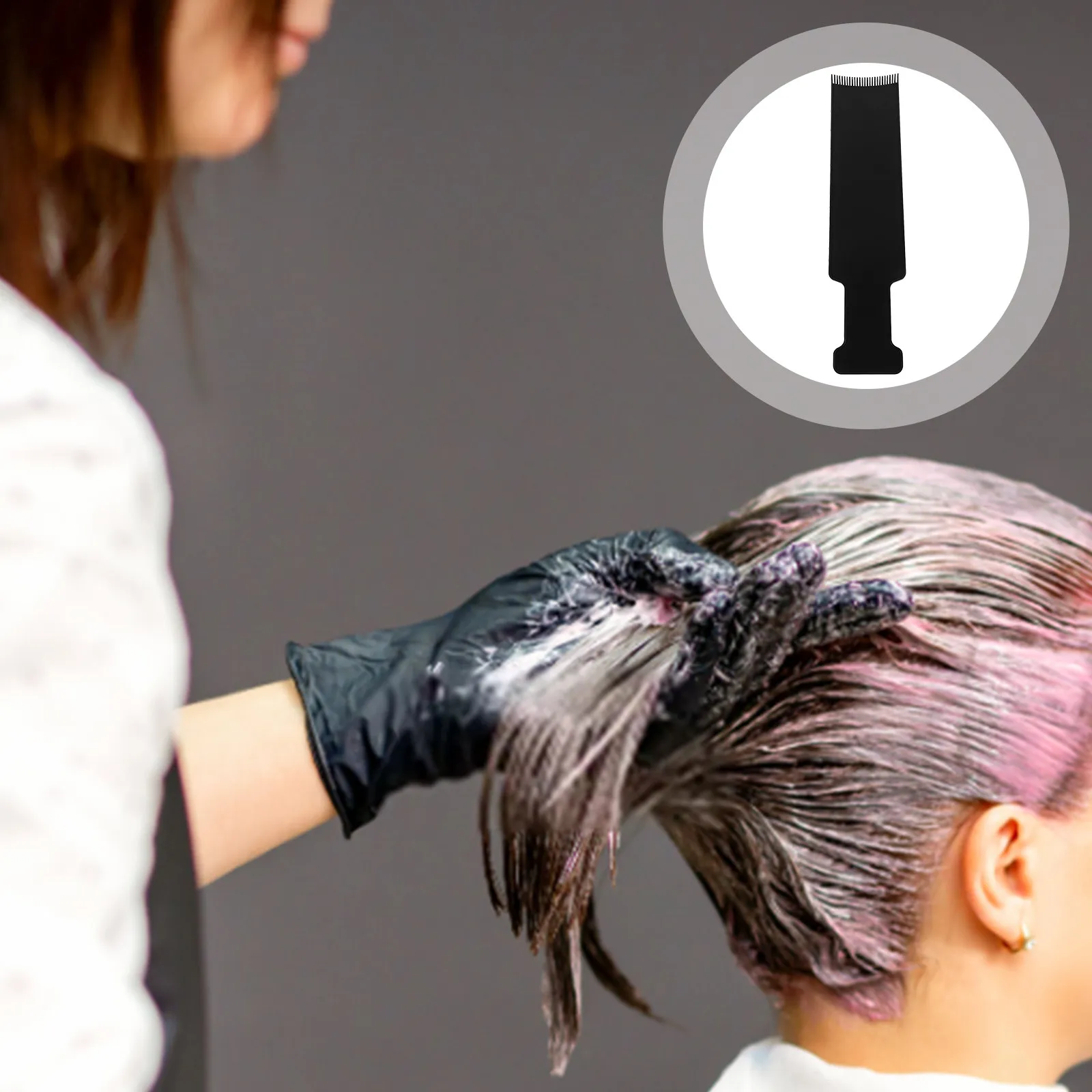 

Набор из 2 профессиональных расчесок-досок для мелирования и окрашивания волос, инструменты для салонов красоты, для химической завивки и масляных процедур для волос