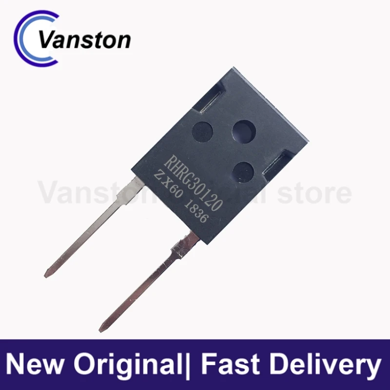 2pcs RHRG30120 energy storage power supply special fast recovery diode high voltage rectifier 30A/1200V new original