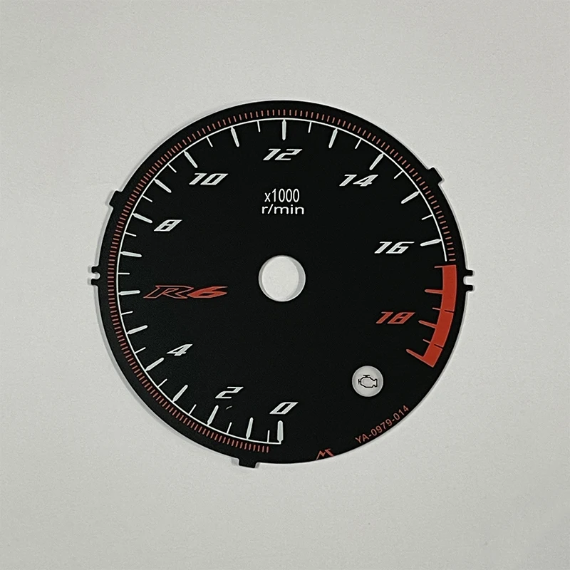 Motorcycle Meter Sticker Disc For Yamaha YZF R6 2008-2015 Speedometer Tachometer Odometer Instrument Tachometer Paper 