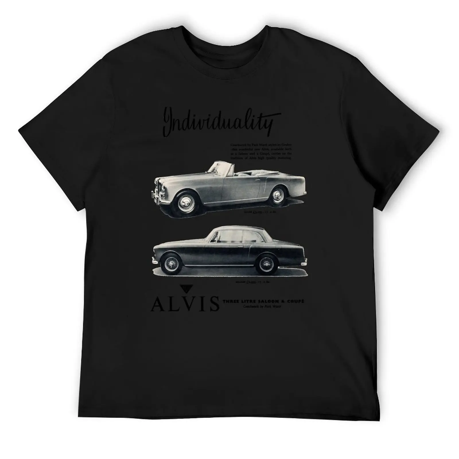 ALVIS 3 LITRE TD 21 T-Shirt hippie clothes graphic shirts men t shirts