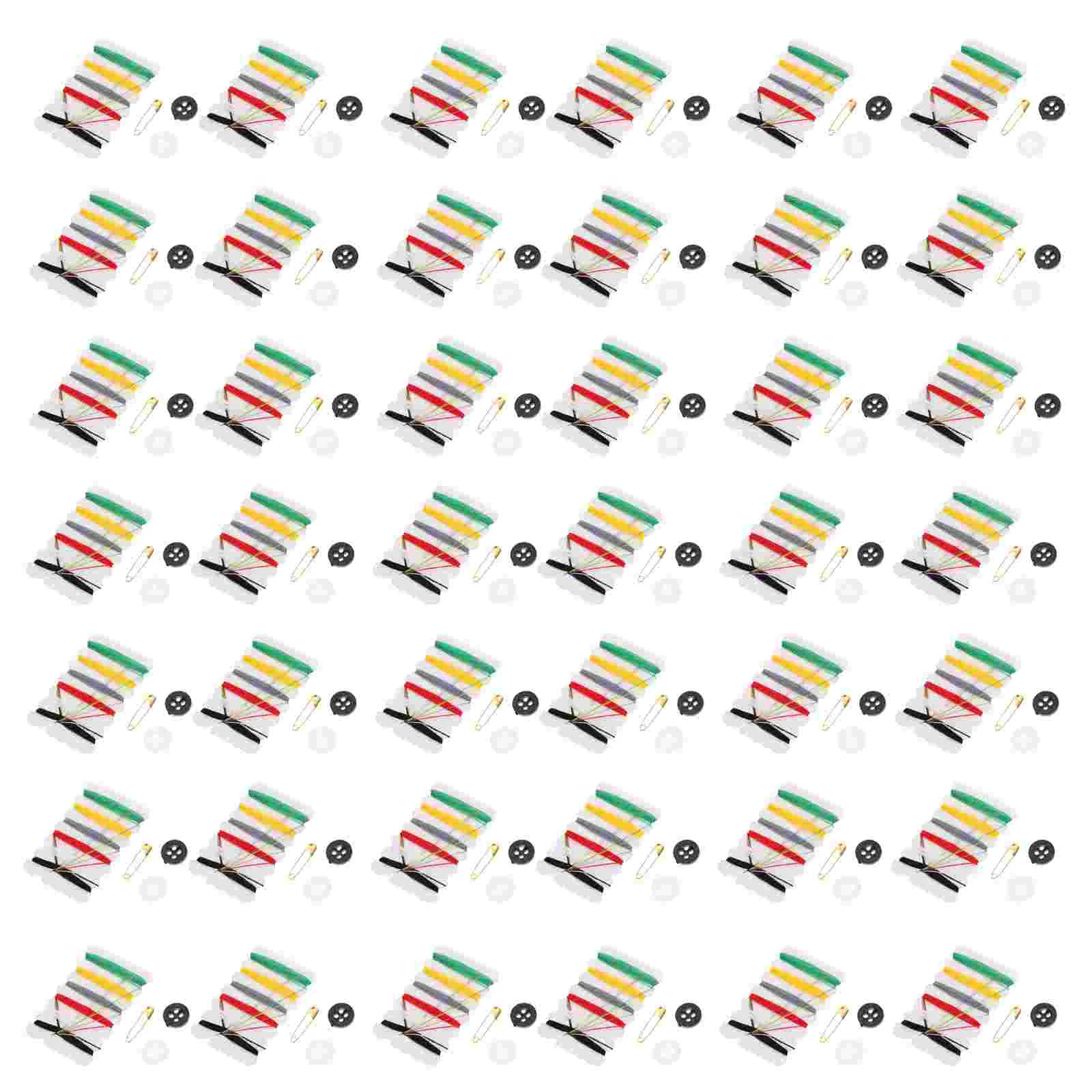 

100 Packs Basic Sewing Kit Needles Mini Swing Kits for Kids Home Thread Travel Adults