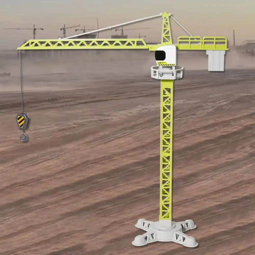 

Lifting Tower Tower Crane Model Simulation Excavator Engineering Vehicle Alloy Loader Tractor Car Construction Model Children