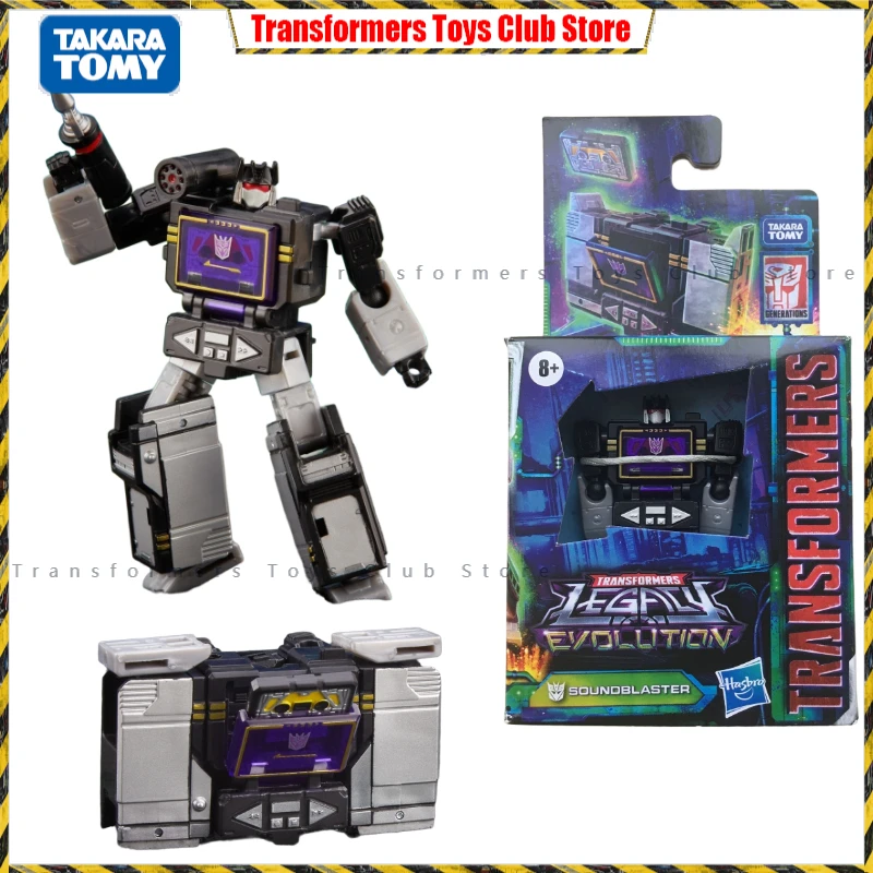 

В наличии экшн-фигурки Takara Tomy Трансформеры Legacy Evolution Core Class Soundblaster Коллекционная модель хобби подарок игрушка