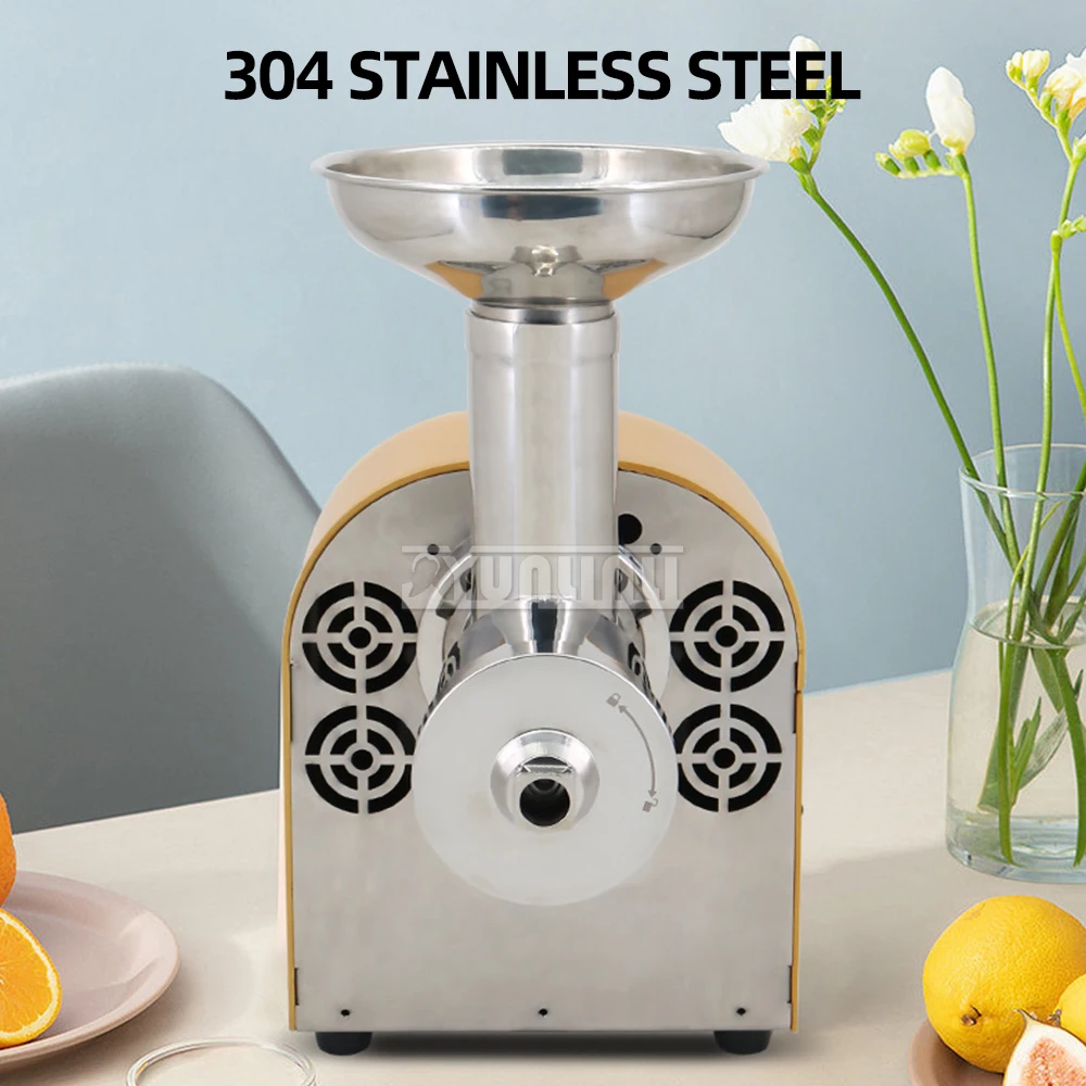 304 Stainless Steel Juicer Machine Household Automatic Large Diameter Juicer Residue Separation