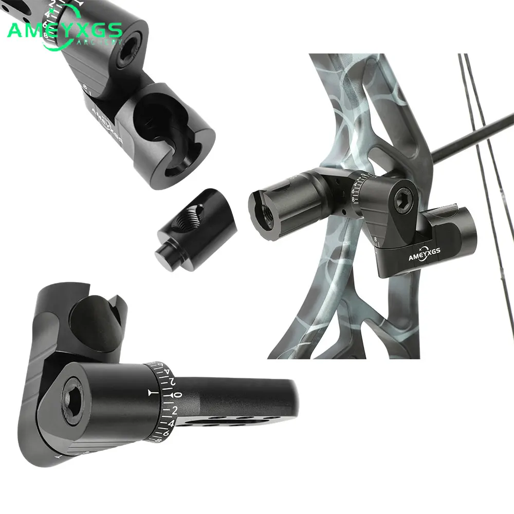 

Одностороннее V-образное сиденье для стрельбы из лука, регулируемый V-образный амортизатор из алюминиевого сплава, сбалансированный стержень для аксессуаров для изогнутых/блочных луков