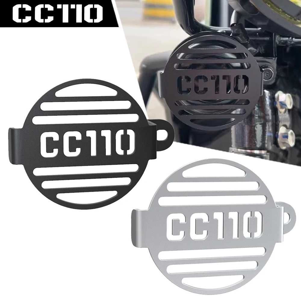 

Motorcycle Alumiunm Accessories Horn Cover Guard Protector FOR HONDA CC110 CROSS CC 110 CUB 110 2018 2019 2020 2021 2022-2026