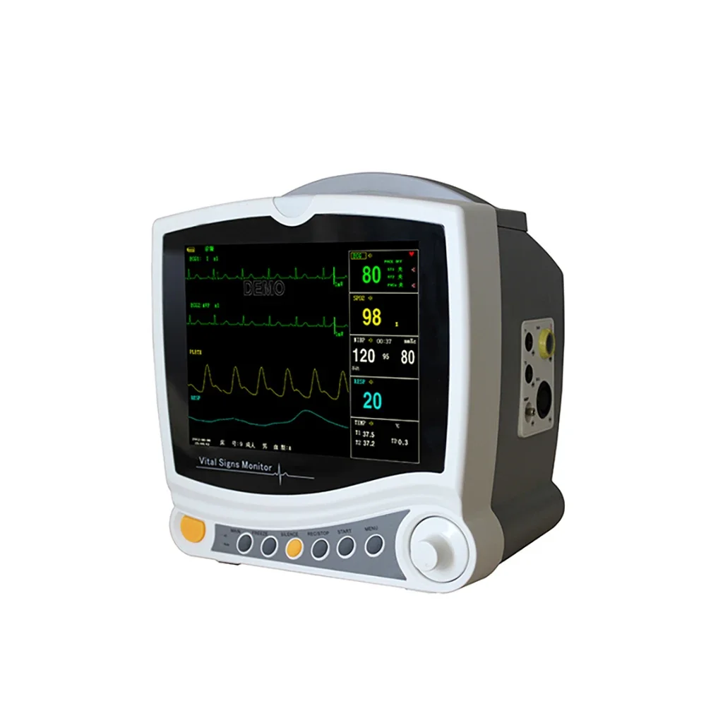 Multipara Patient Monitor 8 Inch CMS6800 Portable EC--G NIBP Vital  Cardiac System