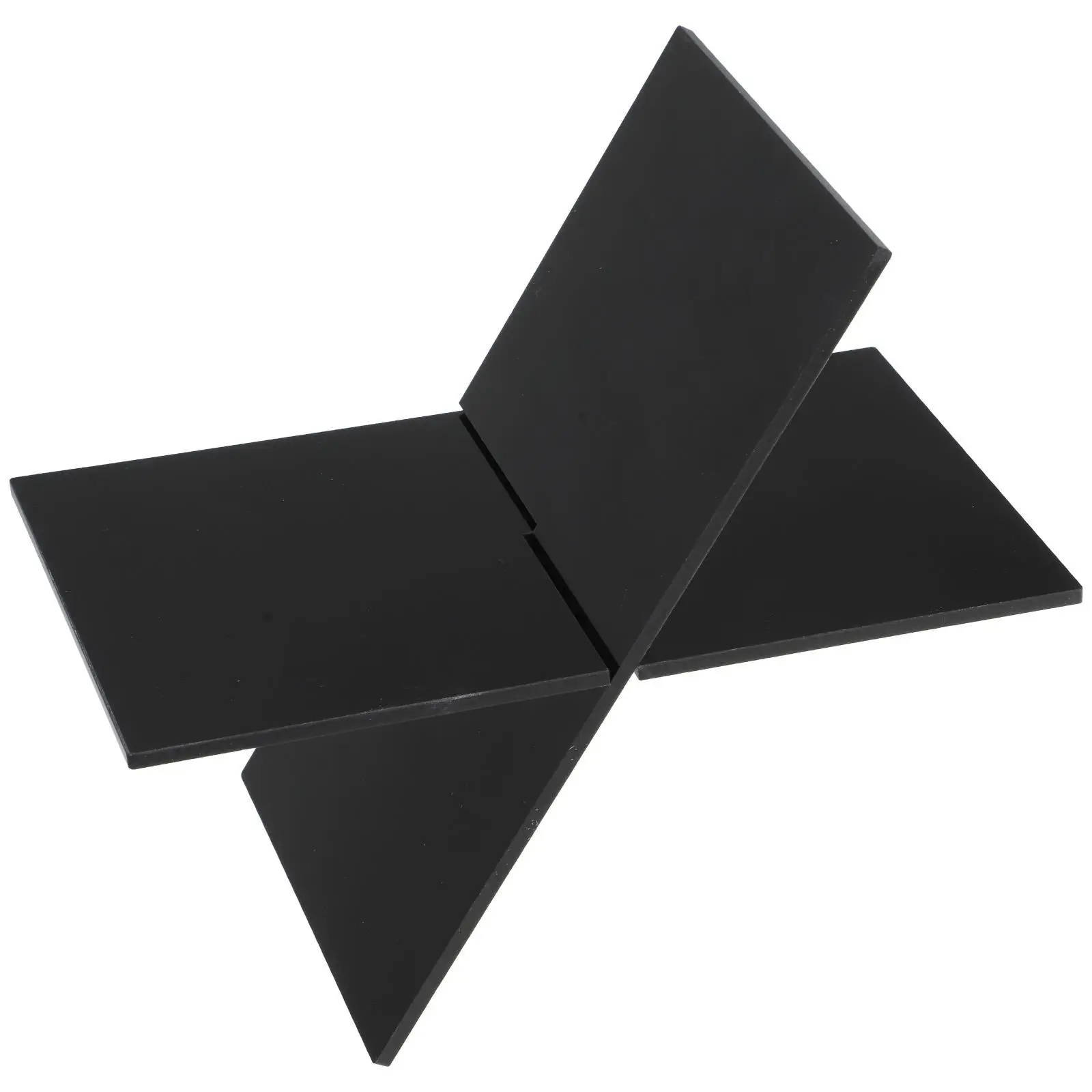 

Подставка для книг, акриловая черная маленькая библейская подставка для рецептов, стойка для журналов, подставка для домашнего офиса, кабинета, настольный органайзер, кухня