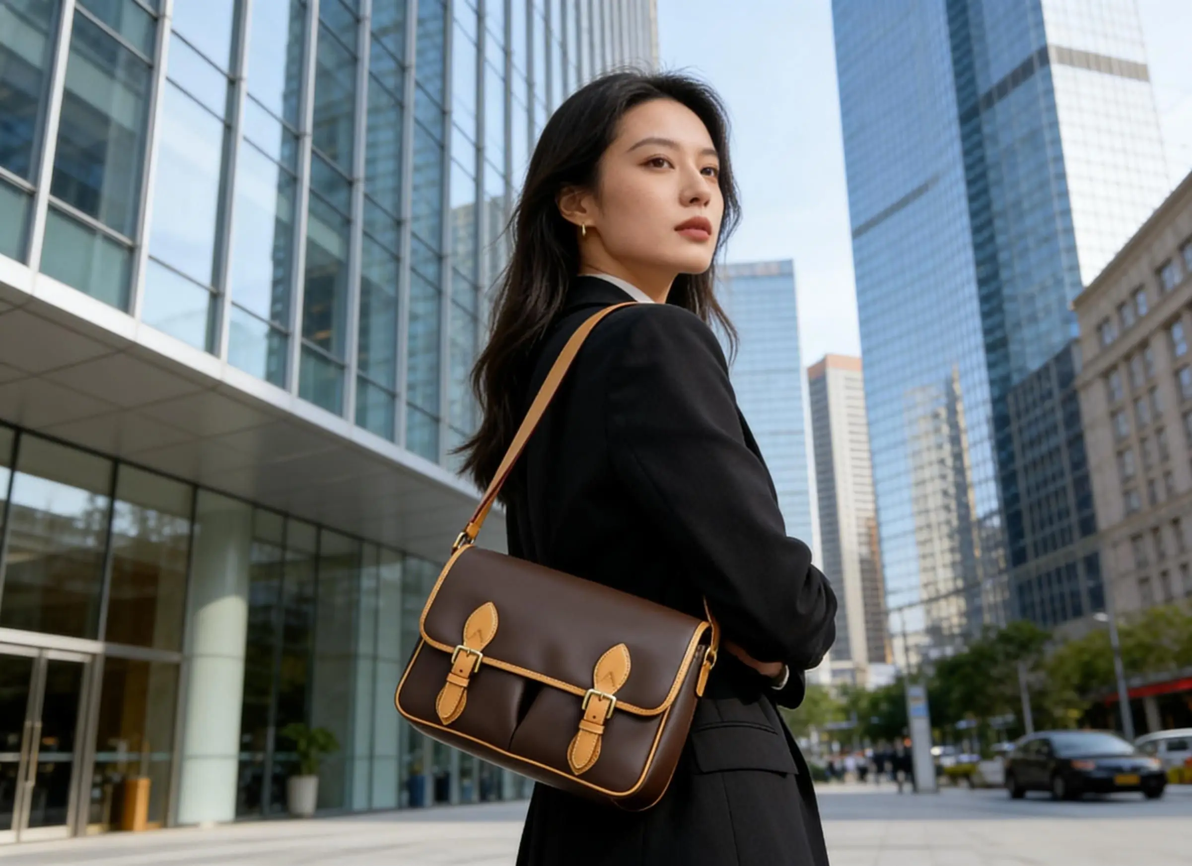 

Classic textured crossbody bag, multifunctional crossbody bag, high-end underarm bag, luxury design women's bag