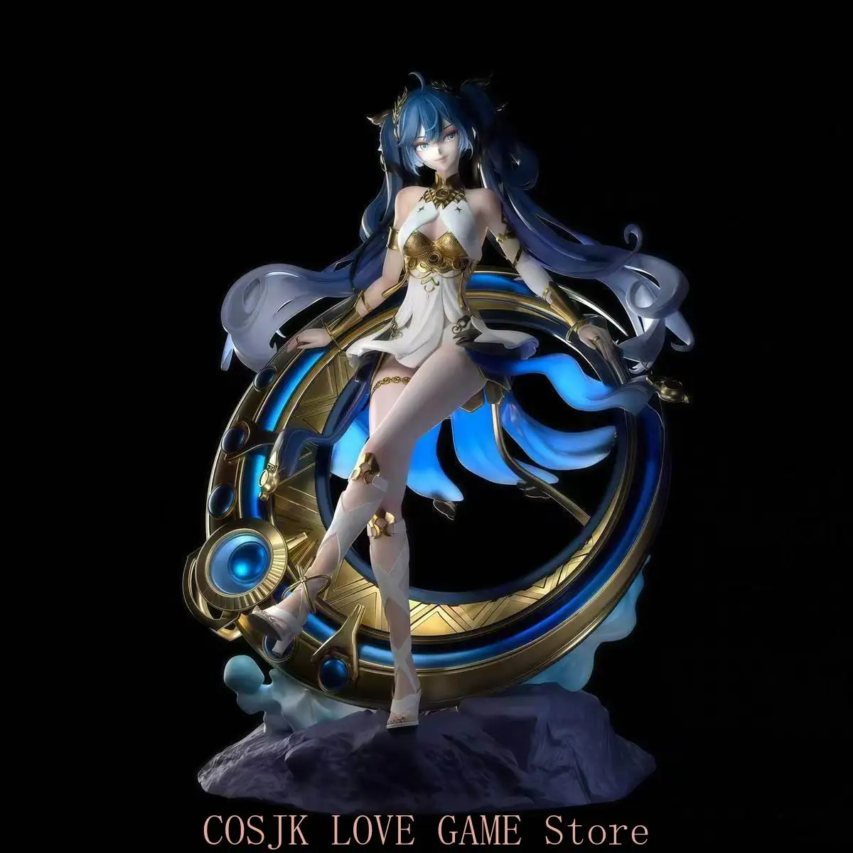 Image of Game Wuthering Waves Iuno Anime PVC-Standfigur, Cartoon-Charaktere, Actionfigur, Spielzeug, Heimdekoration