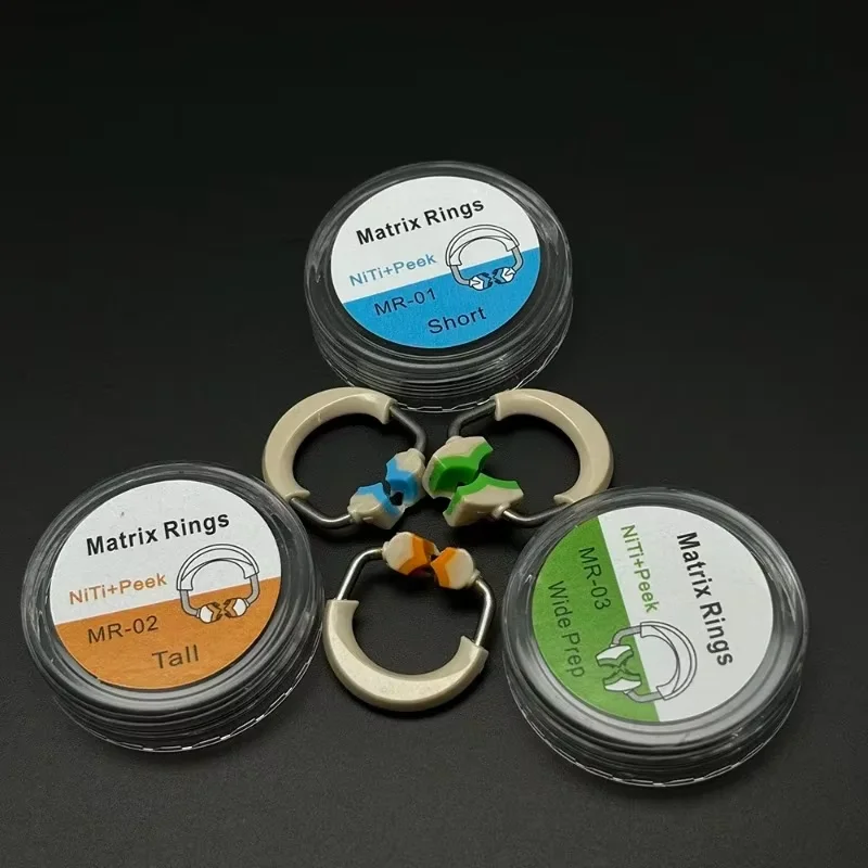 Lab Matrix Bands Ring Garrison Style Matrix Clamp Clip Sectional Contoured Matrices Kit Lab Tools