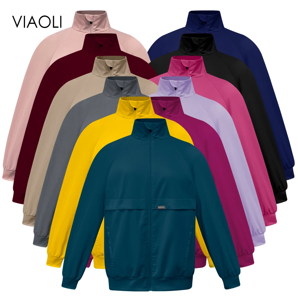 

Оптовая продажа, рабочее пальто для стоматологической клиники, медицинские скрабы, куртки для мужчин и женщин, ветеринарная рабочая одежда для домашних животных, однотонная униформа для медсестер