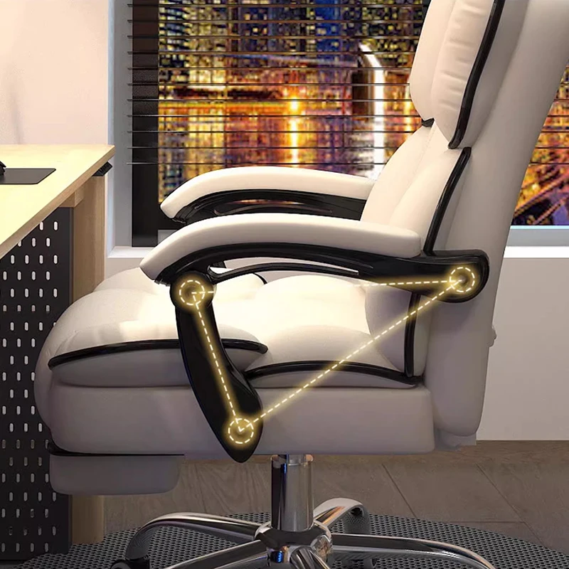 Chaise ergonomique avec dossier pour ordinateur, fauteuil de jeu, mobilier confortable, chaises de salon, chaise de jeu