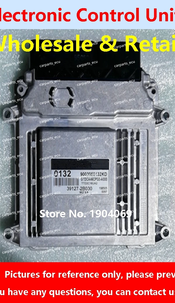 

For Hyundai Elantra KIA Car Engine Computer Board/ECU/MG7.9.8 39127-2B030 0132/39124-2B110/39124-2B090 B209/39110-02HB5 6667