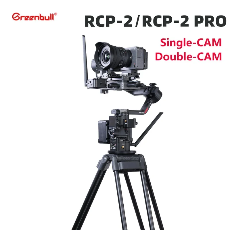 

Greenbull RCP-2 Camera Stabilizer Dual Band wireless Remote Control Camera System for DJI RS4 PRO, RS4, RS3 PRO RS2 Stabilizer