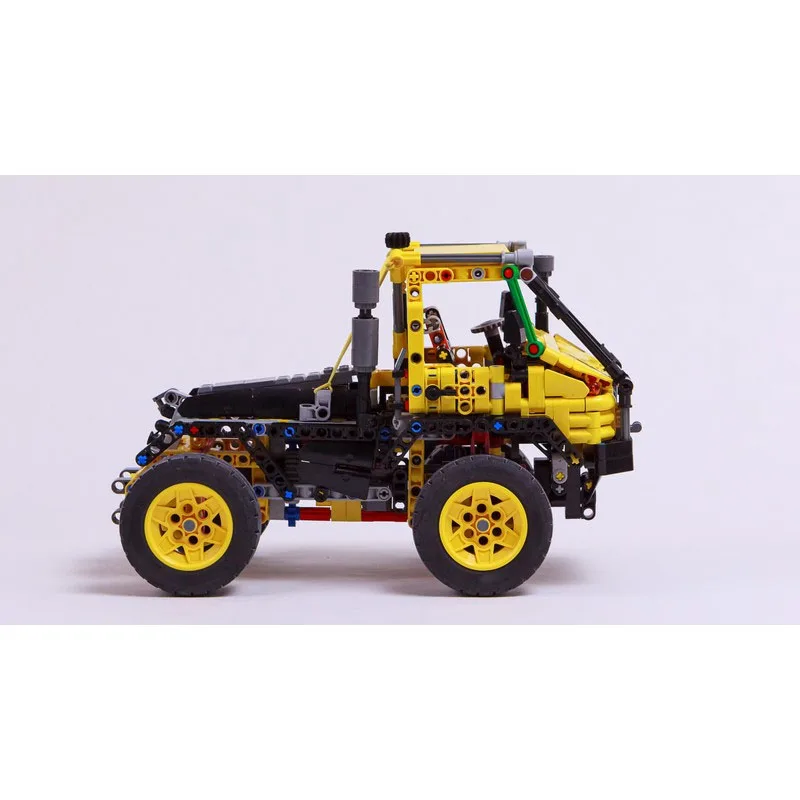 

MOC-252936 New Classic Yellow Cargo Truck Building Block Model 866 Parts Creative MOC Boys' Children's Birthday Toy Gift