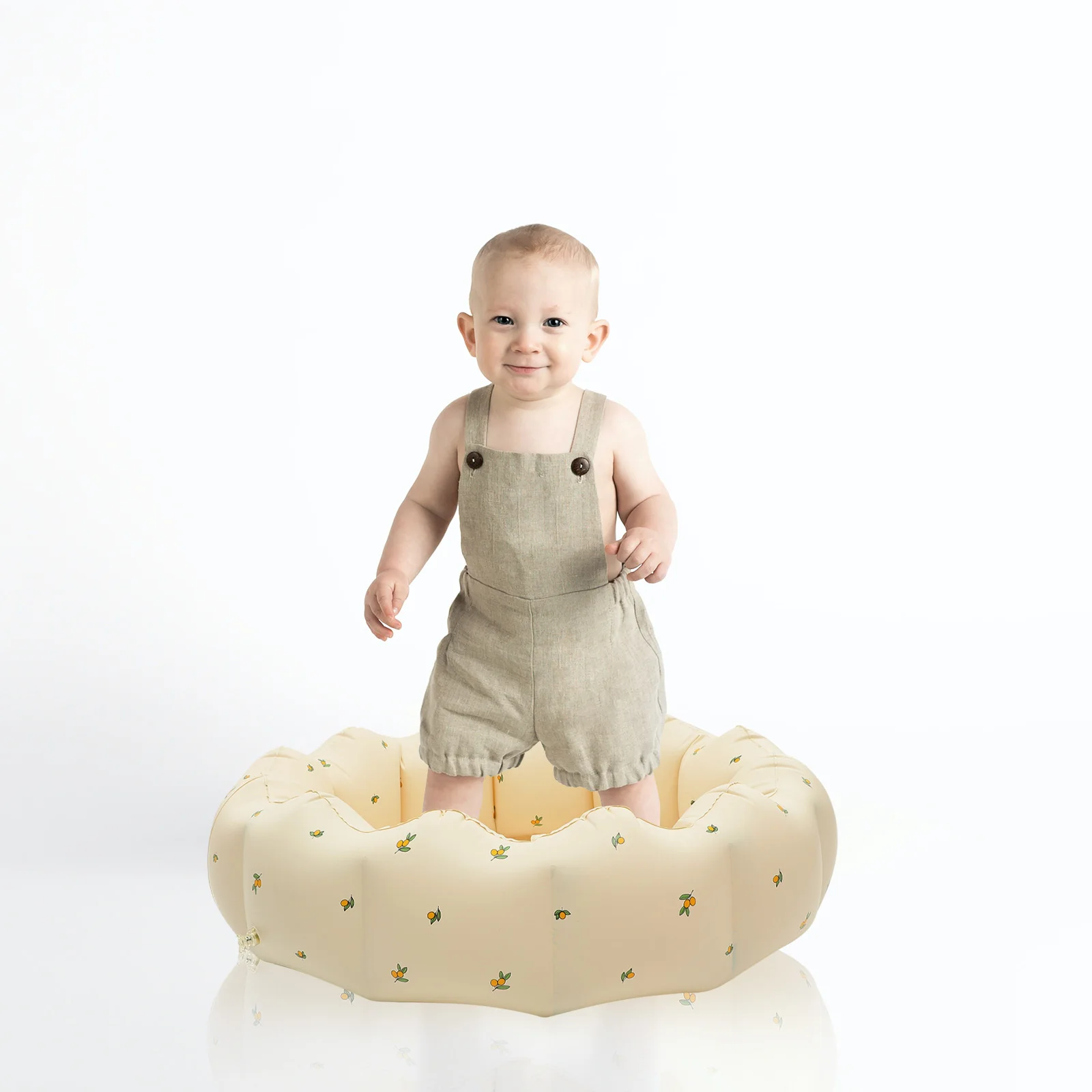 

Inflatable Pool for Children Durable PVC Material Summer Fun Toddler Accessory Household Use Wear-Resistant Baby Pool