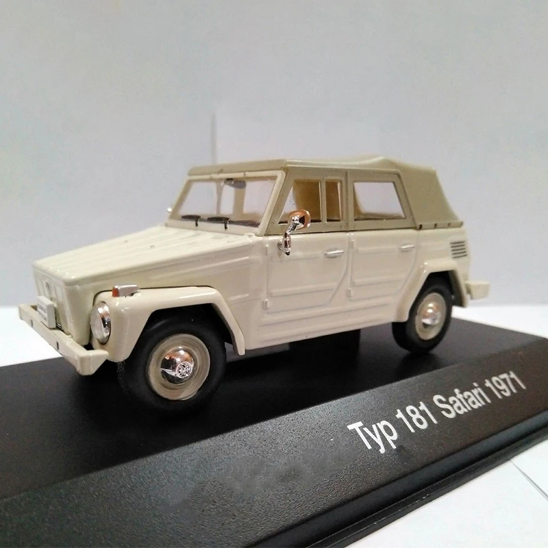 

IXO Diecast 1:43 Scale VW Typ 181 Safair 1971 Simulation Alloy Car Model Static Display Collectible Toy Gift Souvenir Decoration