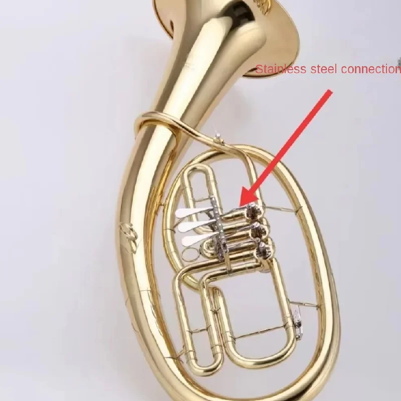 Xinshengchangxiang Euphonium Tuba Tenor Parts Accessories Trumpet Nozzle The New Listingstainless steel connecting rod