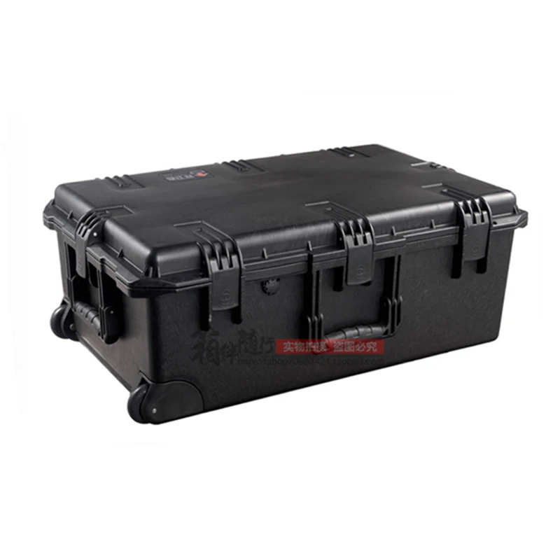 Large Waterproof Tool Case Trolley Shipping Box Deposit Bag Impact Plastic Toolbox Camera Protective Equipment Box With Foam