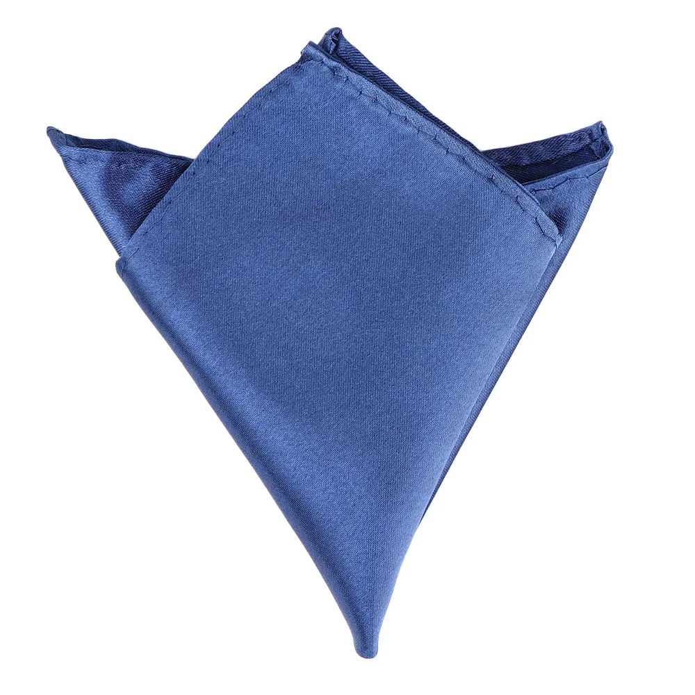 

Fashion Fashion Chic Plain Solid Solid 15 Color Square Men Pocket Formal Suit Hanky Handkerchief Silk Pocket Square