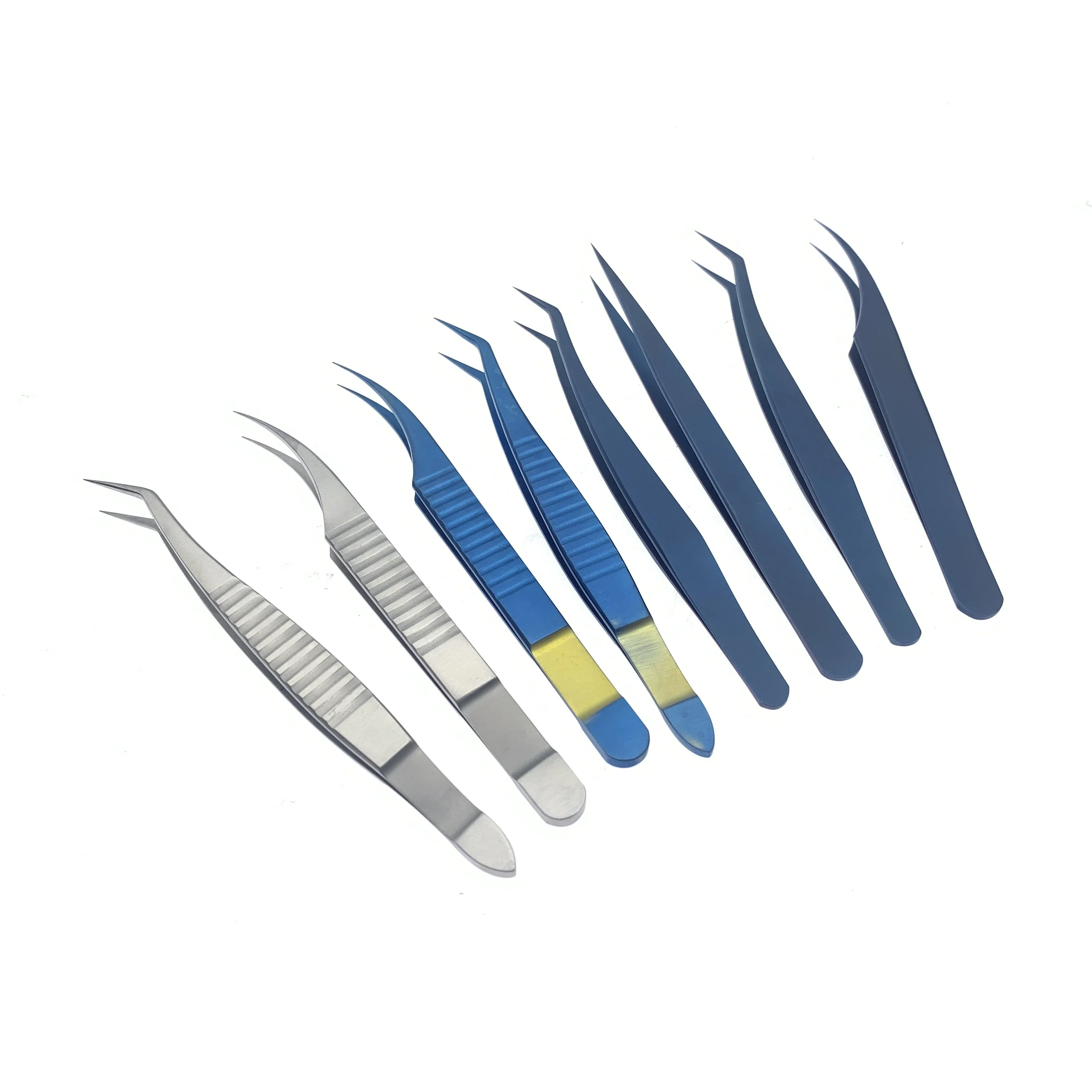 1 قطعة ملقط العيون أداة المشبك الجراحي للعين لتلاعب الرموش