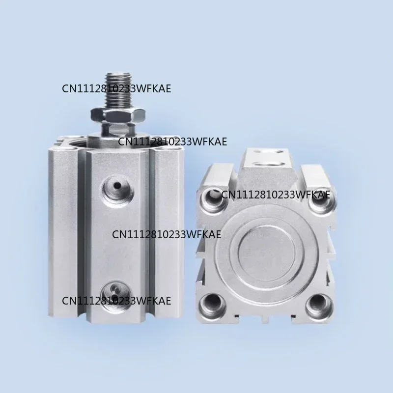 SDA B Series Male Thread Bore 12 16 20 25 32 40 50 63 80mm Stroke 5 10 20 25 30 40 45 50mm Air Pneumatic Compact Thin Cylinder