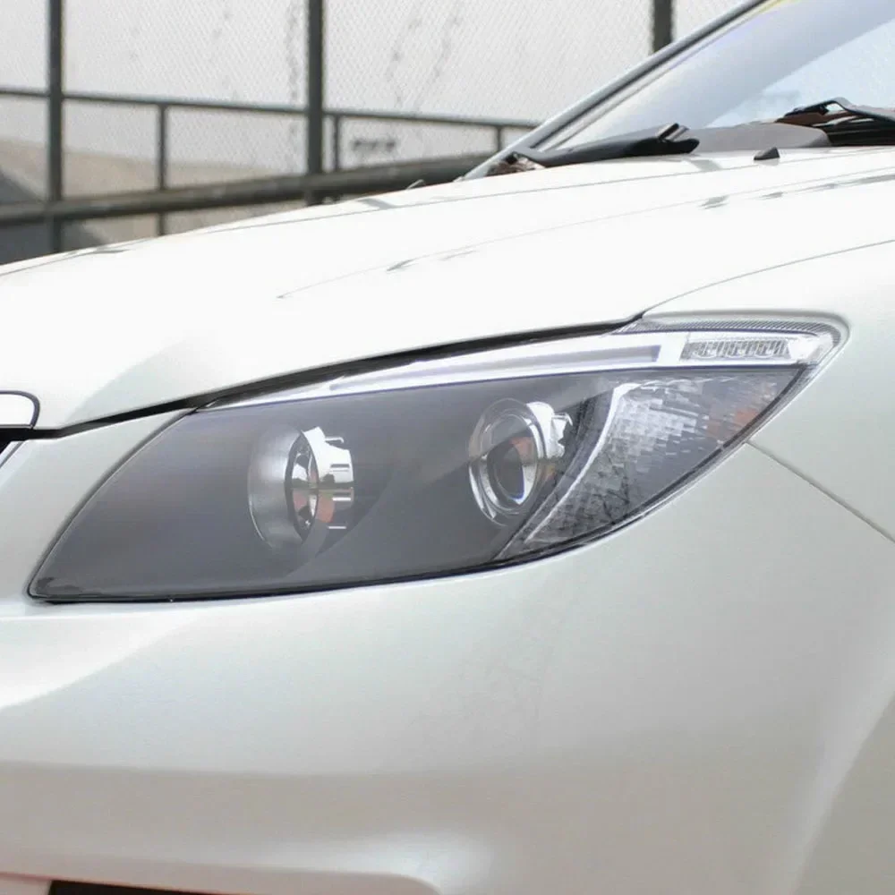For BYD 2011- 2015 S6 Car Accessories Front Headlamps Transparent Lampshades Lamp Shell Headlights Lens Cover Plexiglass