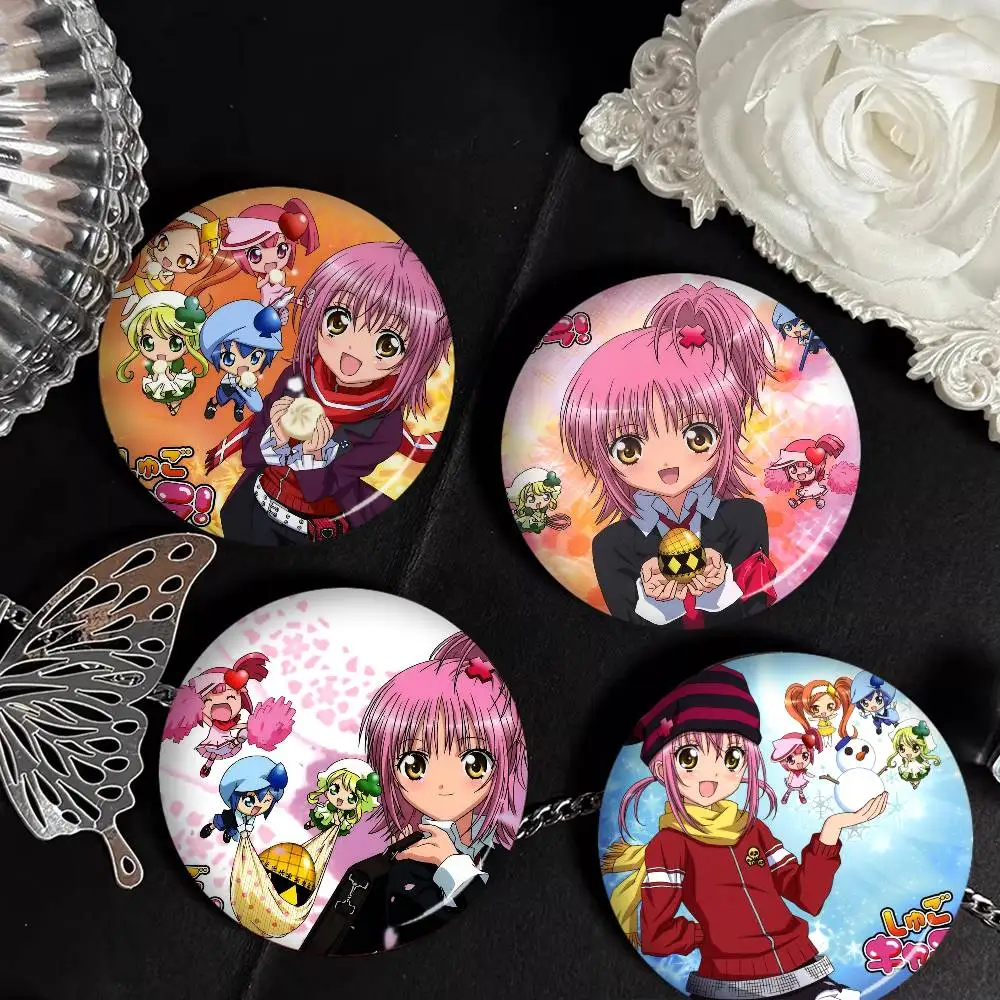 S-Shugo-Chara-Magical Soft Button Pin Bright Printed Icon Gift For Friends Badge Collar Brooch Lapel Pin Metal