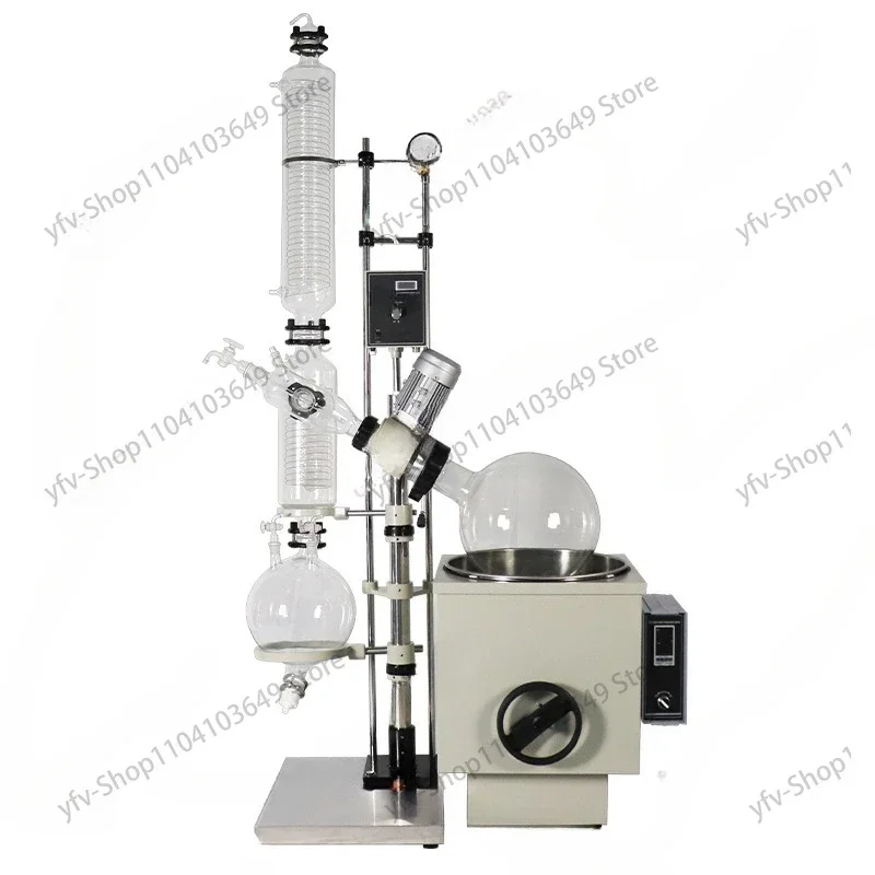 Distillation System with Rotation Evaporation  Lab-scale Rotary Evaporator Rotovape Glass domestic alcohol distillation