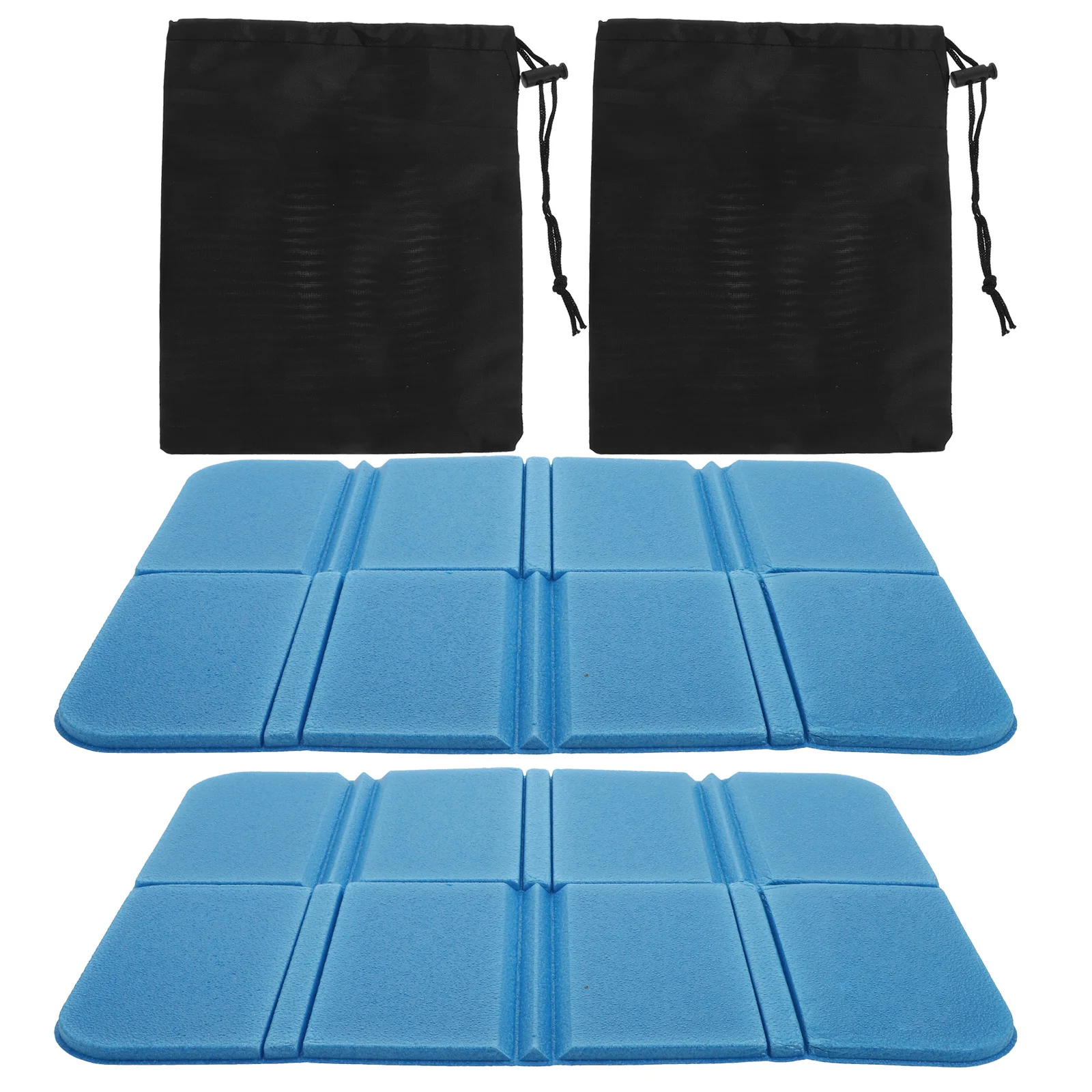 

2Pcs Waterproof Seat Cushion Portable Folding Mat for Outdoor Camping Picnic Beach Xpe Cushion Light Multifunctional