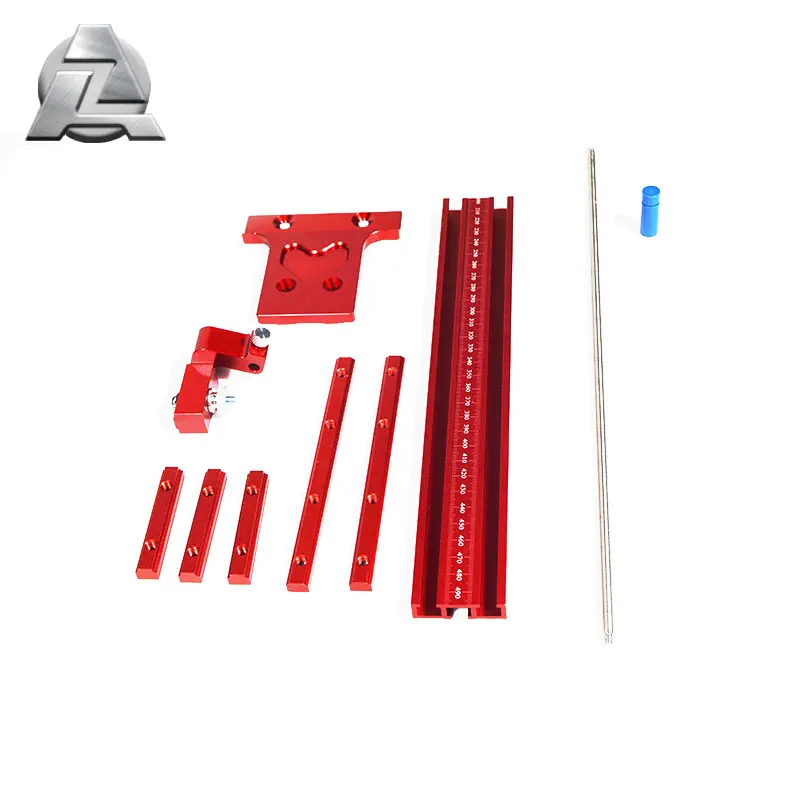 Repeatable Cutting Aluminum Alloy Parallel Guide System for Track Saw  and Woodworking Ruler
