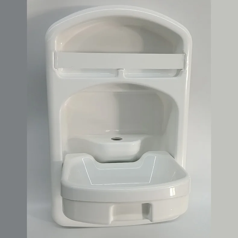 Acrylic RV Folding Sink caravan Motorhome Light Weight Washing Basin view 4