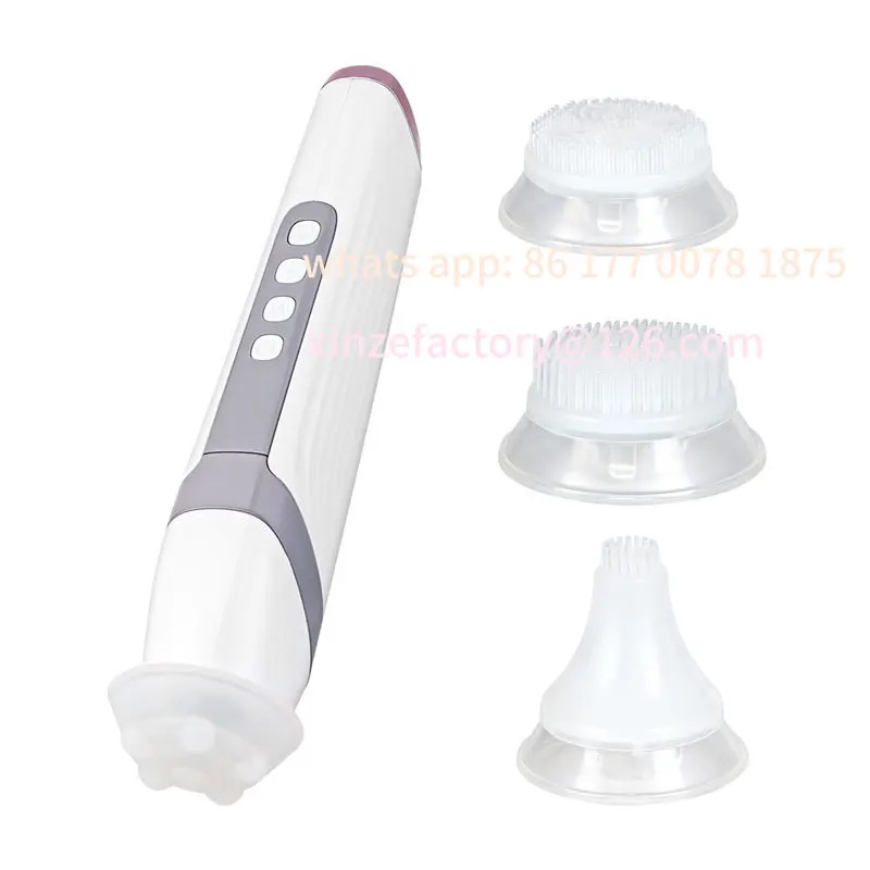 

Customizable Rechargeable CO2 Oxygen Bubble Machine 7 Colors LED Photon Facial Exfoliate Skin Care Pen Vibration Deep Cleansing