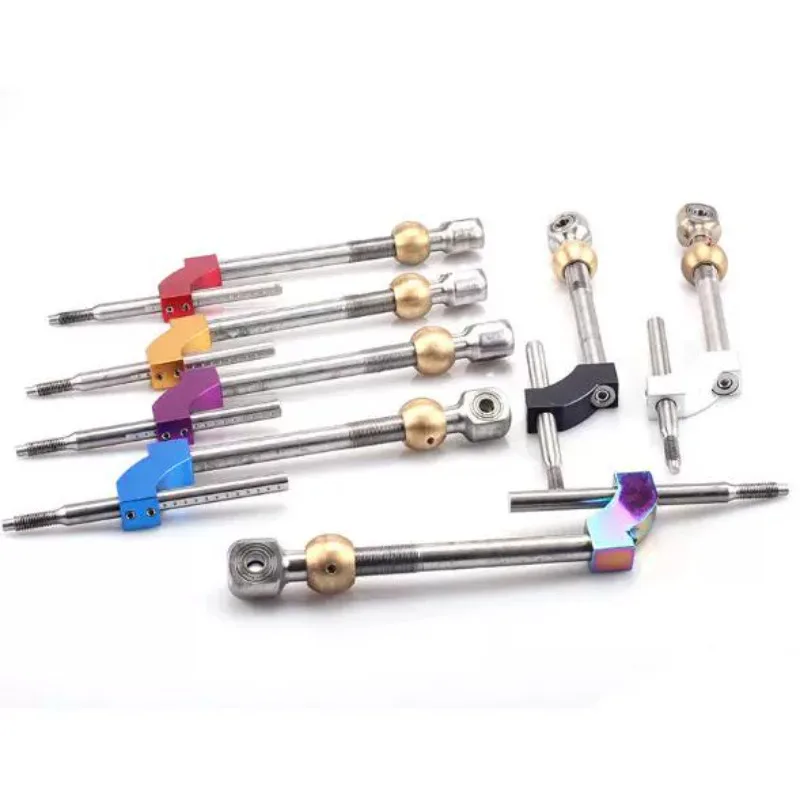 

Modified for Civic EG EK stainless steel 304 heightened and lengthened adjustable gear rod set extension rod