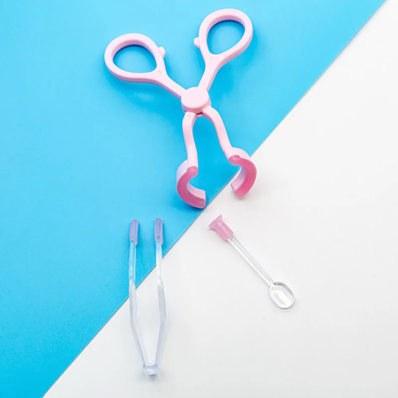 Herramienta de inserción y extracción de lentes de contacto, Clips de apertura ocular, ensanchador de párpados, ayuda para llevar, 1 unidad