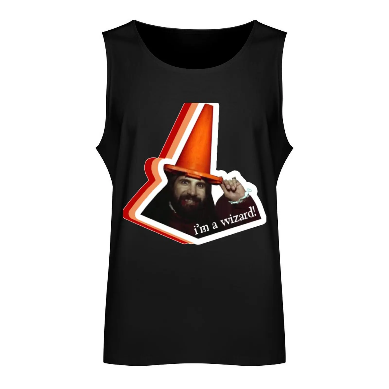 What We Do In The Shadows Behold! It's Nandor, the Relentless Wizard Tank Top anime gym quick-drying t-shirt Sports shirt man