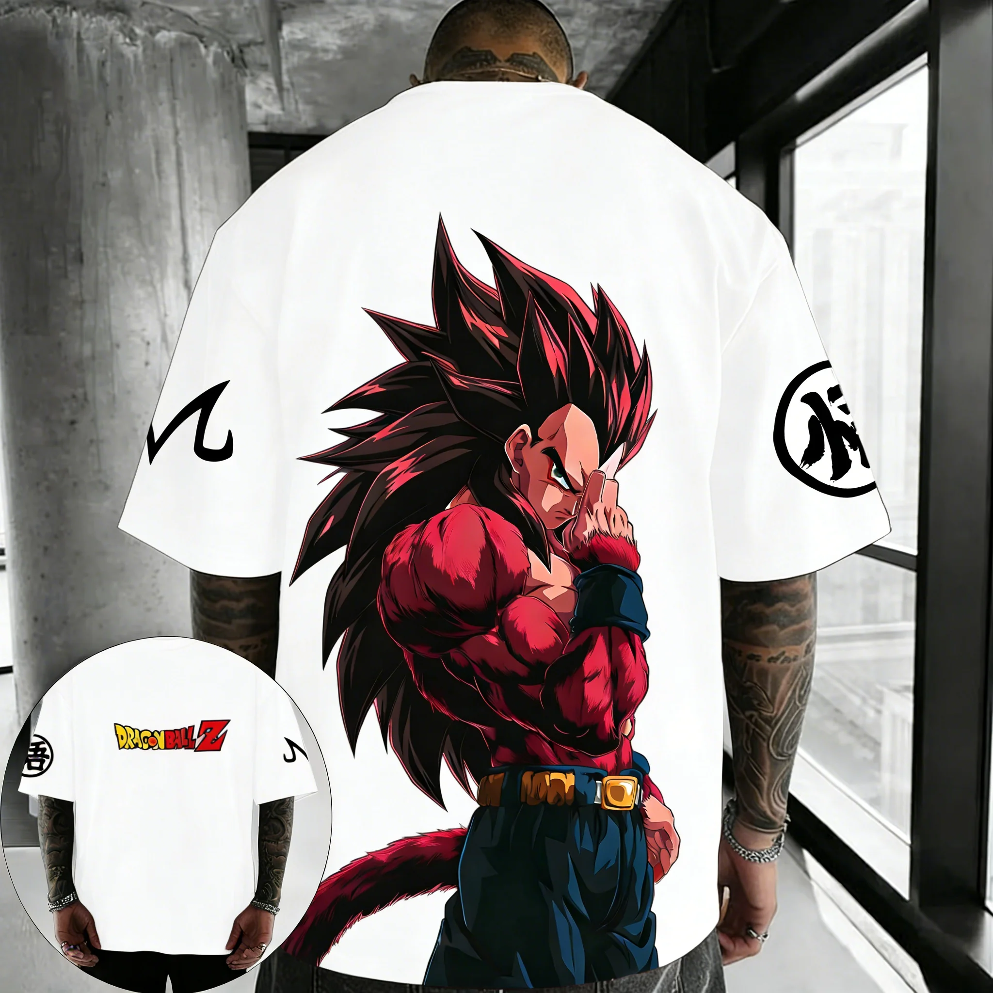 T-shirt Oversize in Cotone Dra - Dragon Ball Saiyan Armor recensione e prezzo