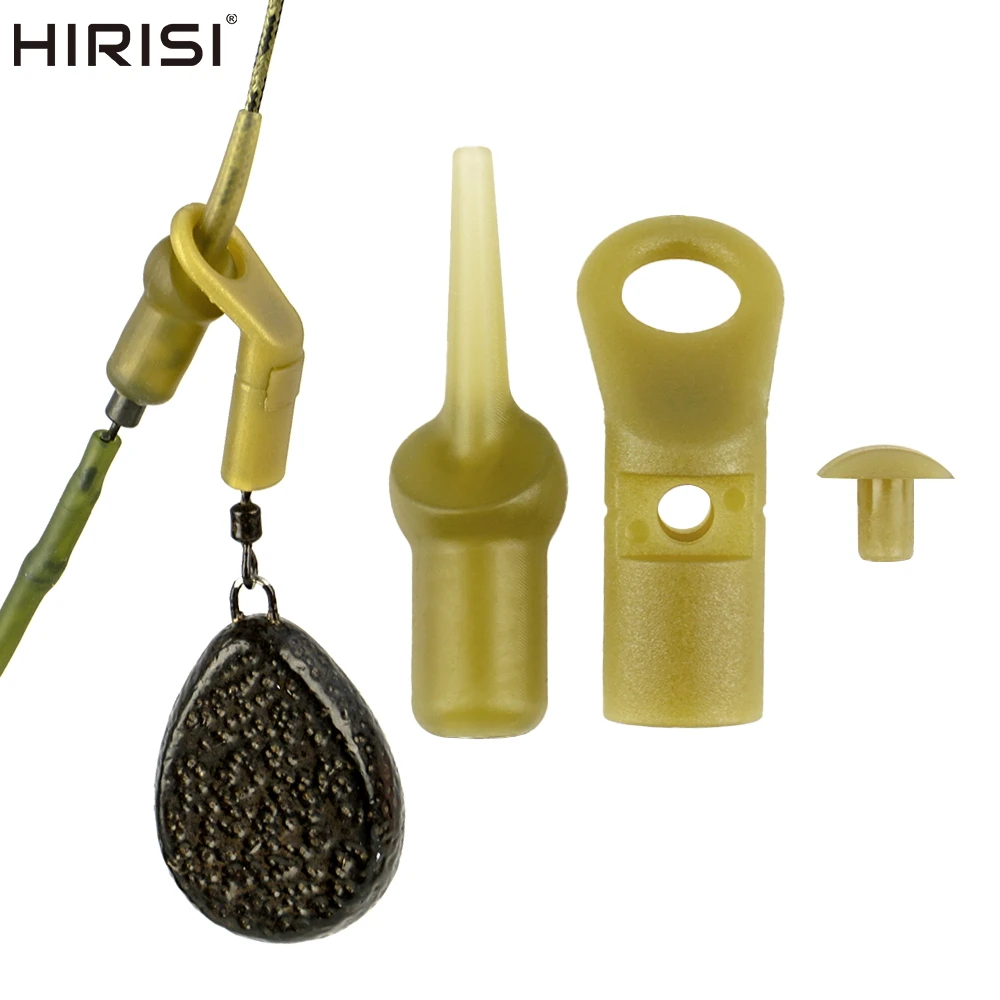 

Hirisi 10set Carp Fishing Drop Off Run Ring Rubber Beads Fishing Accessories For Carp Chod Helicopter Rigs Terminal Tackle