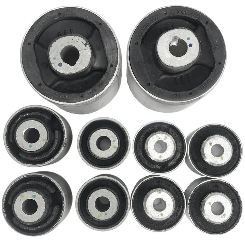 

10Pcs For Q5 Front Upper And Lower Control Arm Bushings Kit 8K0 4G0407515 8K0407183F