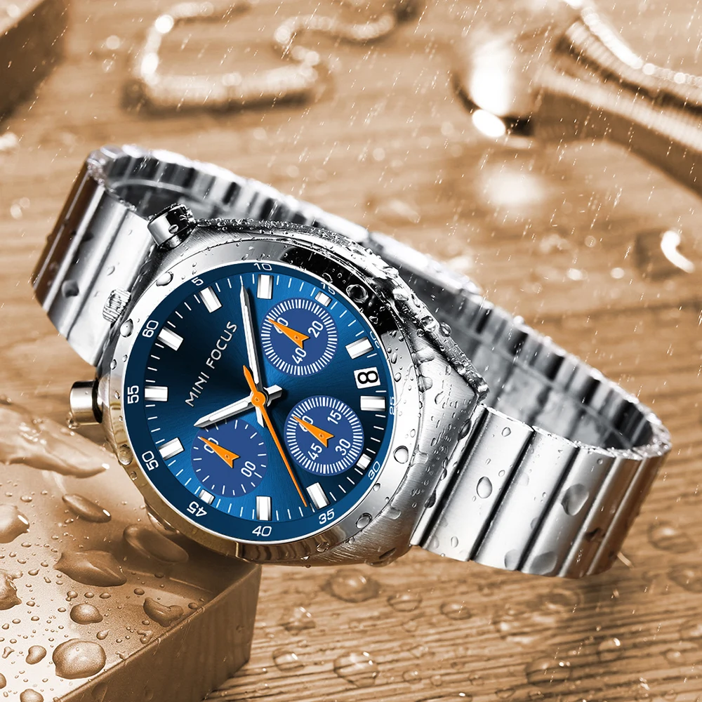 MINI FOCUS 0491 Fashion Gold Watch Women Watches Ladies Creative Steel Women's Bracelet Watches Female Waterproof Reloj Mujer