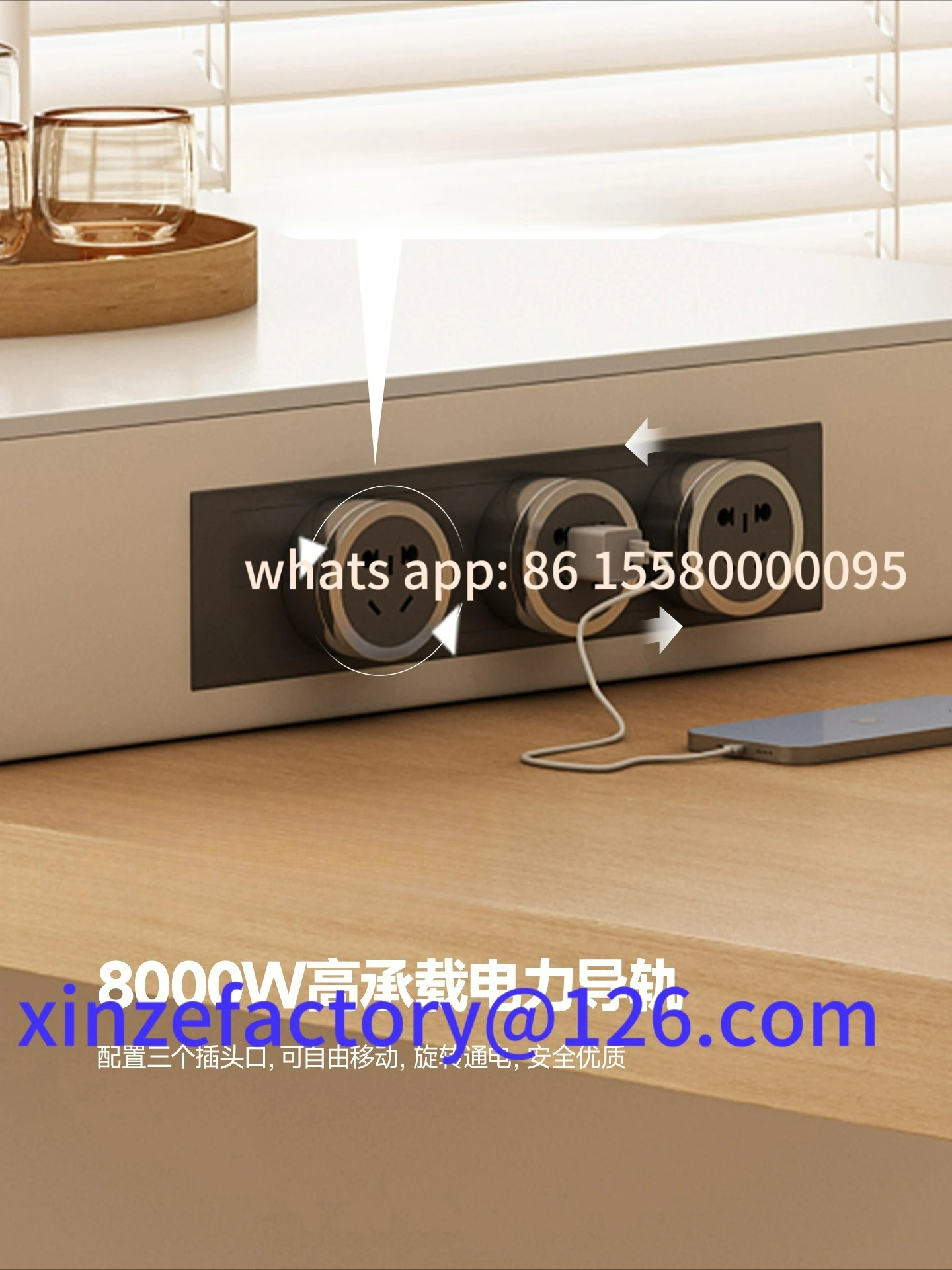 Anpassbarer Log-Insel-Esstisch mit integrierter Bar