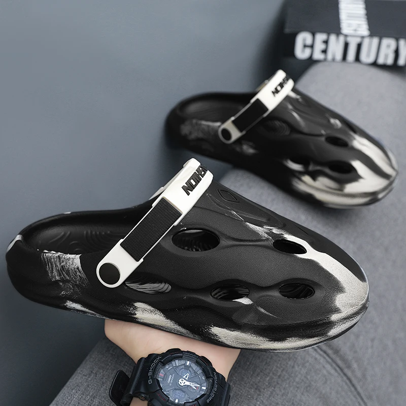 Xiaomi-Sandales de Plage pour Homme, Chaussures d'Extérieur et d'Nik, Antidérapantes, Respirantes, Semelle Souple, à Enfiler, Décontractées, Été