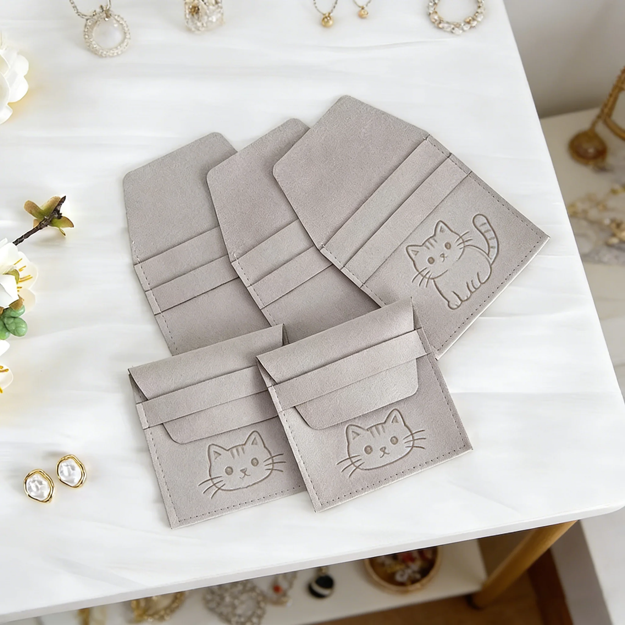 

100 шт. мешочков из микрофибры с индивидуальным логотипом 15x15 см, конверты для ювелирных изделий, упаковка для колец, серег, кулонов, пусет, свадебные сувениры оптом