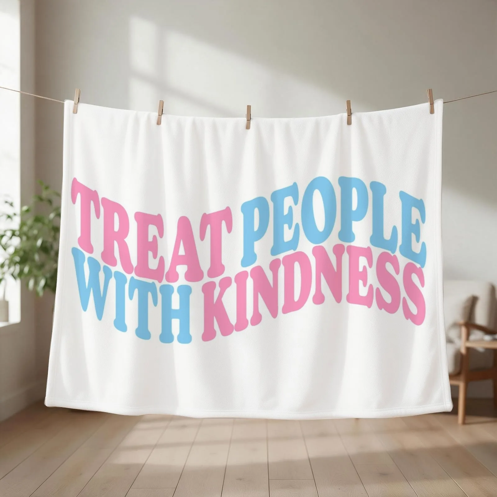Funky TPWK Throw Blanket Cute Baby Custom Warm Blankets