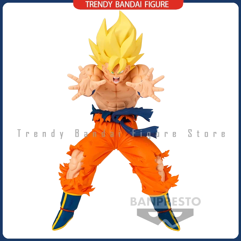 BANDAI BANPRESTO-Dragon Ball Z MATCH MAKERS, Super Saisuperb Son Goku (VS Gula), Figurines de Paysage, Jouets, Modèles d'Animation, Cadeaux